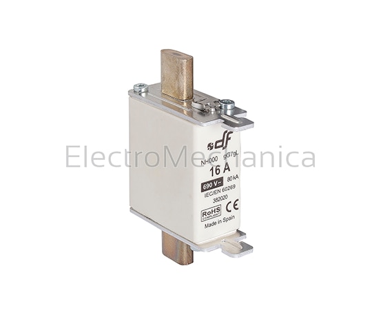 382025 | 20A gG DIN NH000 FUSE LINK 690V | B - Power and